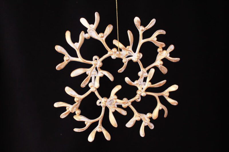 Mistletoe Snowflake