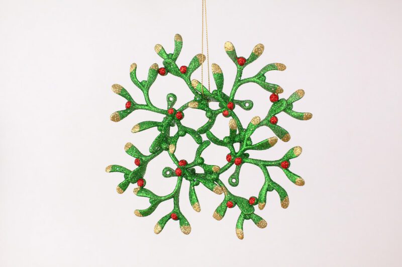 Mistletoe Snowflake