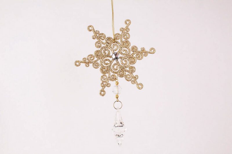 Snowflake With Pendant Ornament