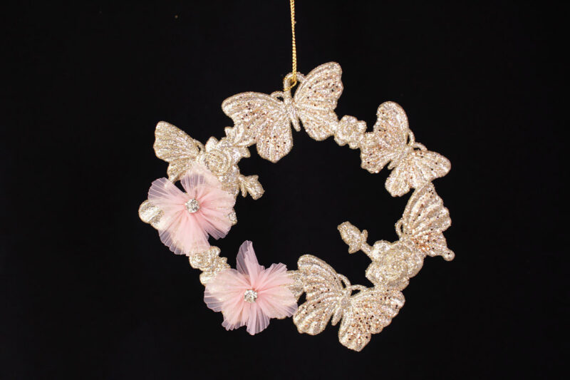 Butterfly Wreath Ornament
