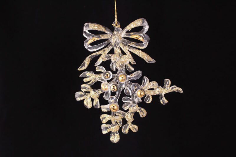Mistletoe With Bow Ornament