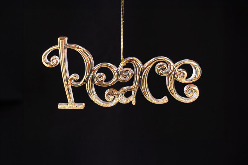 Peace Ornament
