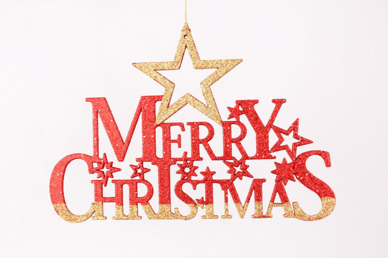 Merry Christmas Ornament