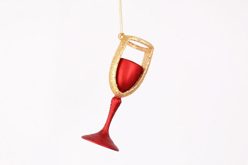 Champagne Glass Ornament