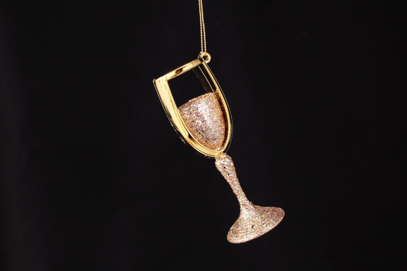 Champagne Glass Ornament