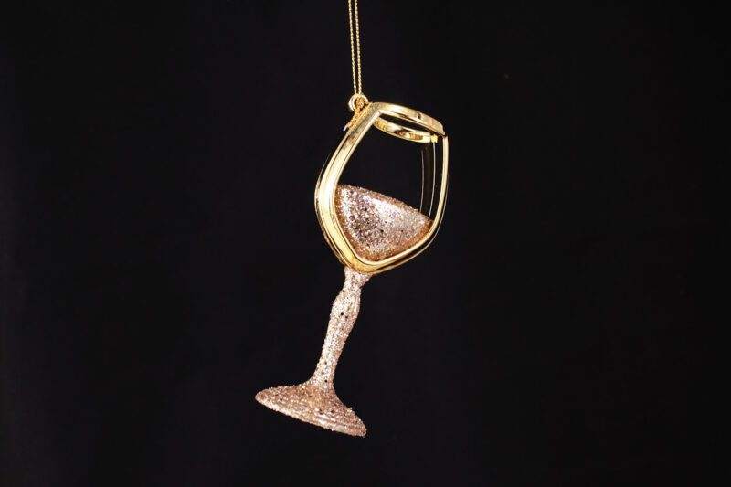 Champagne Glass Ornament