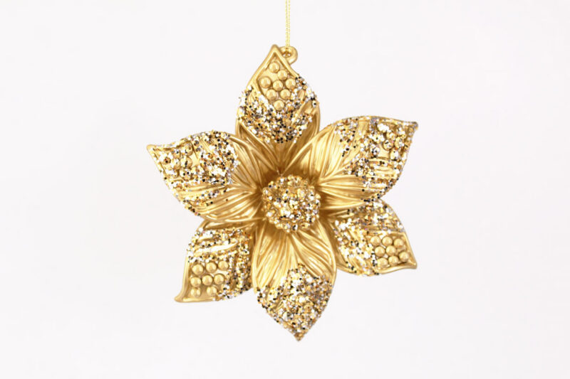 Poinsettia Ornament