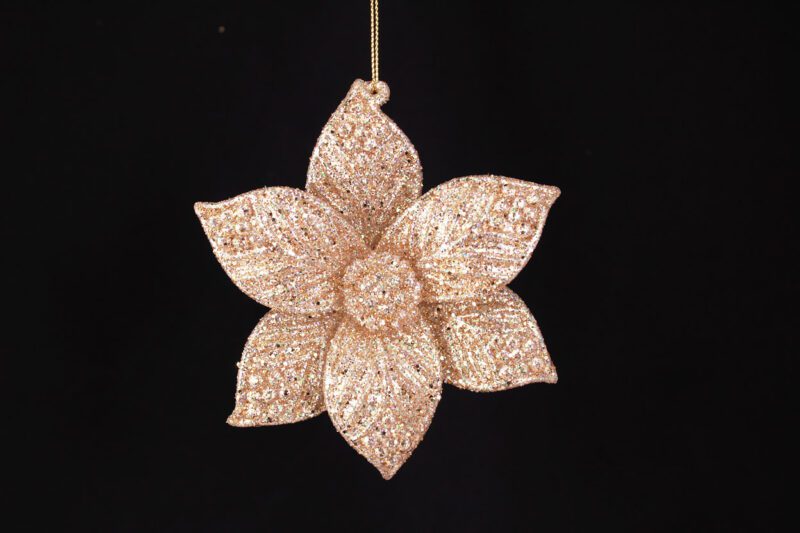 Poinsettia Ornament