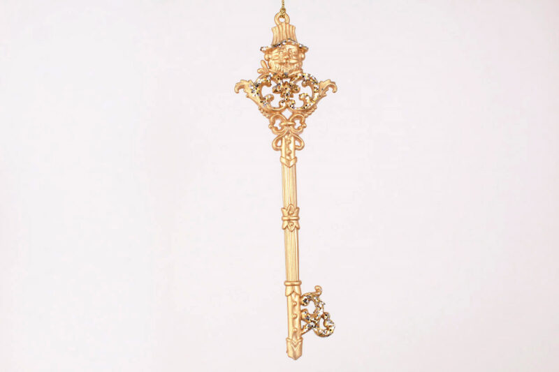 Santa Key Ornament