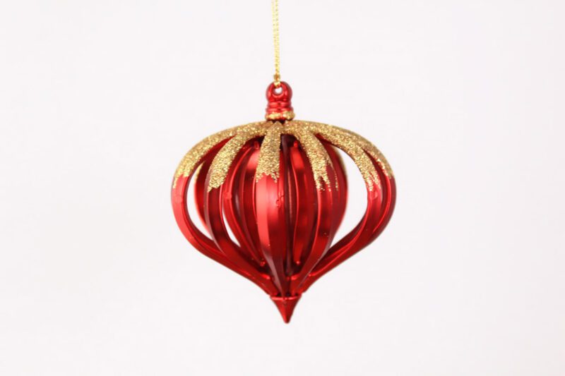 Ribbed Onion ornament