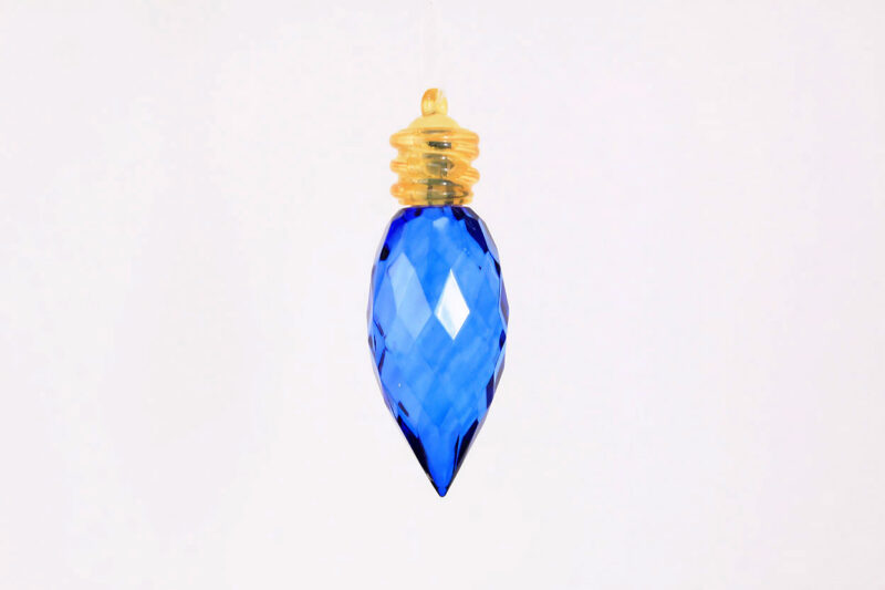 Faceted Light Bulb Ornament