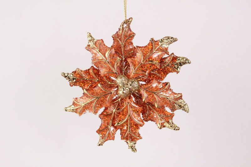 Poinsettia Ornament
