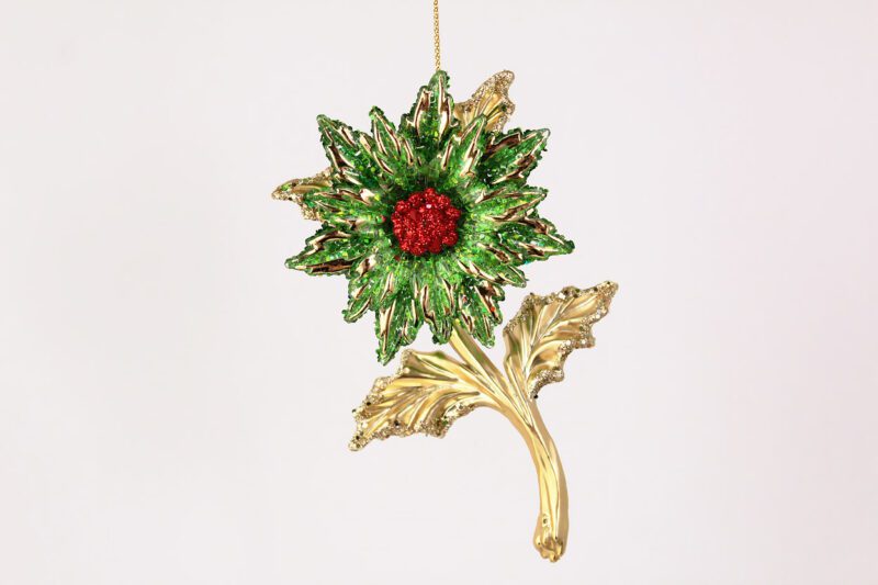 Poinsettia Ornament