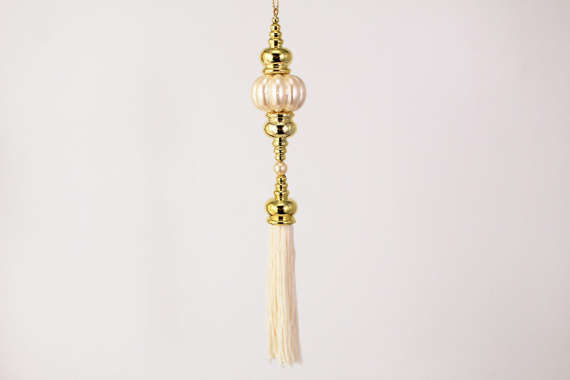 Finial With Tassel Hanging Ornament