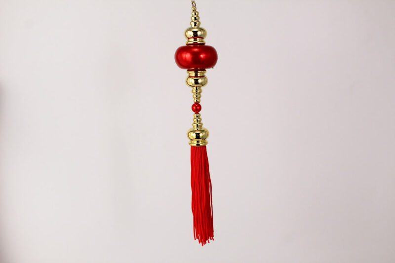 Finial With Tassel Hanging Ornament