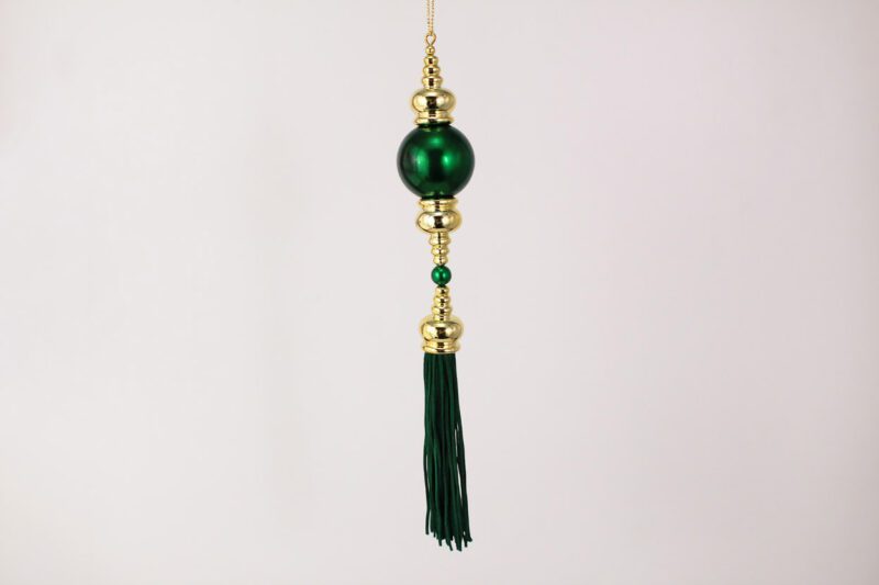 Finial With Tassel Hanging Ornament