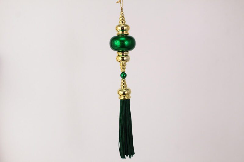 Finial With Tassel Hanging Ornament