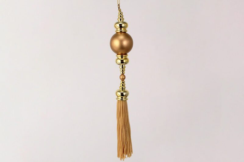 Finial With Tassel Hanging Ornament