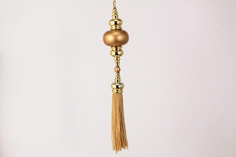 Finial With Tassel Hanging Ornament