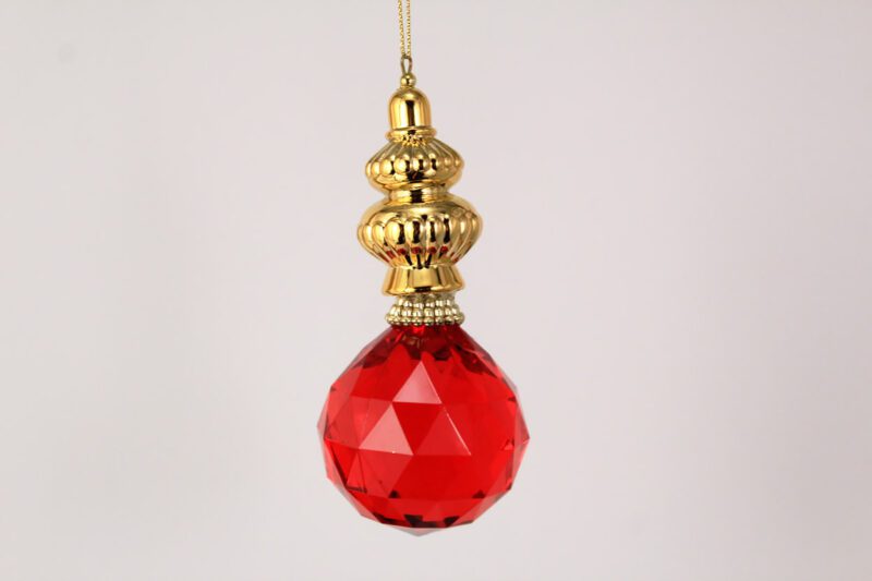 Acrylic Crystal Drop Hanging Ornament