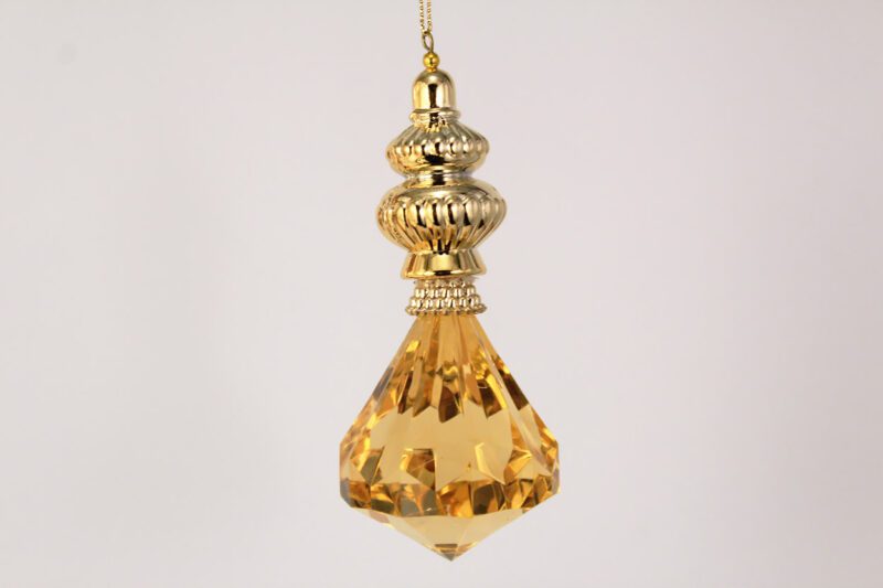 Acrylic Crystal Drop Hanging Ornament