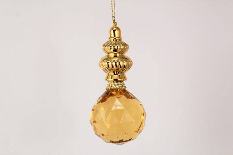 Acrylic Crystal Drop Hanging Ornament