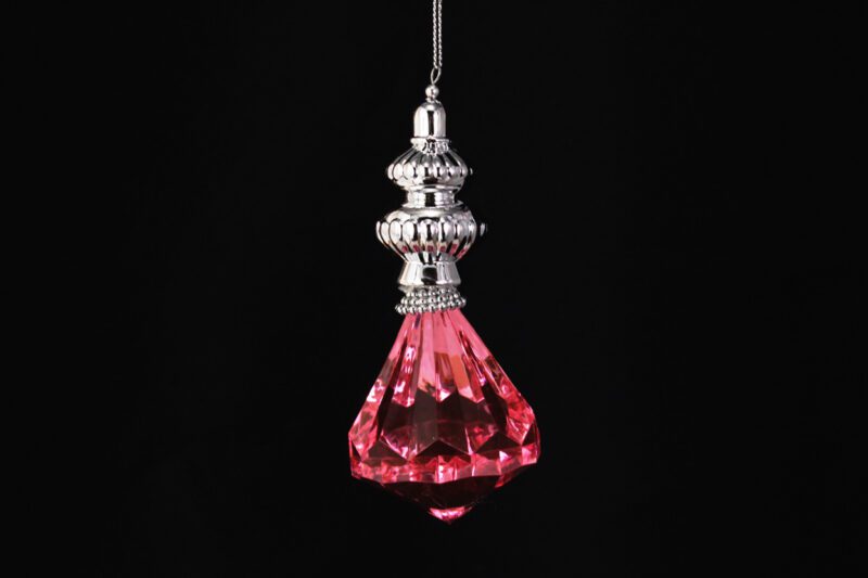 Acrylic Crystal Drop Hanging Ornament