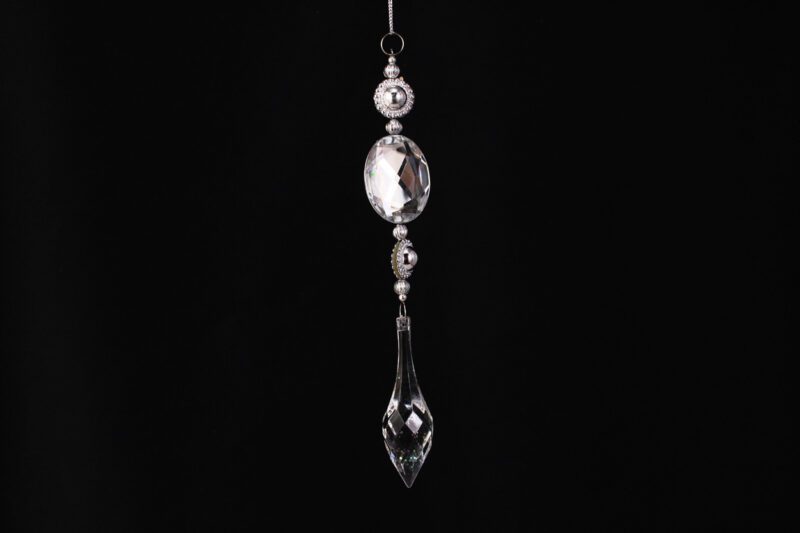 Acrylic Crystal Drop Hanging Ornament
