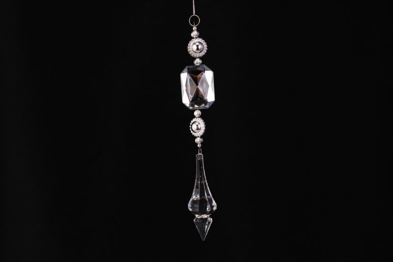 Acrylic Crystal Drop Hanging Ornament