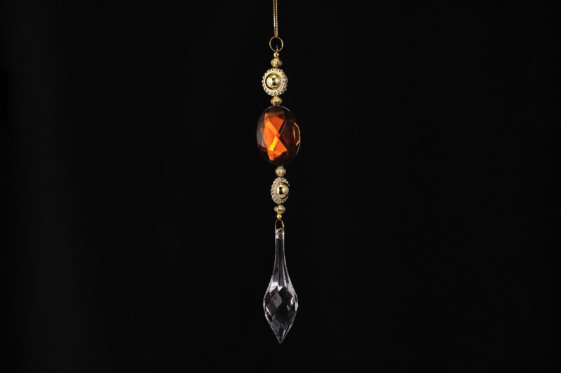 Acrylic Crystal Drop Hanging Ornament