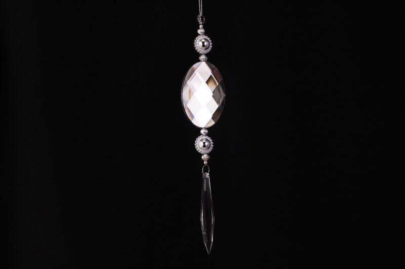 Acrylic Crystal Drop Hanging Ornament