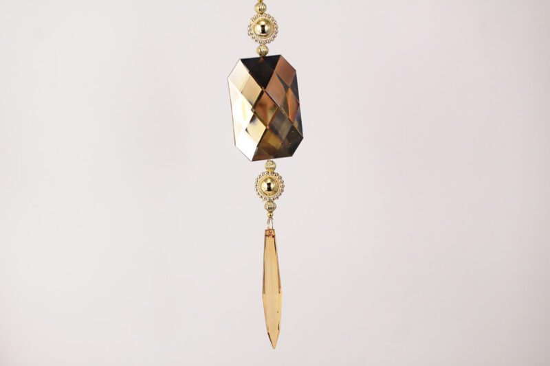 Acrylic Crystal Drop Hanging Ornament