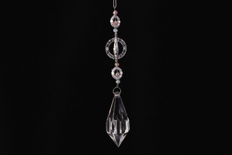 Acrylic Crystal Drop Hanging Ornament
