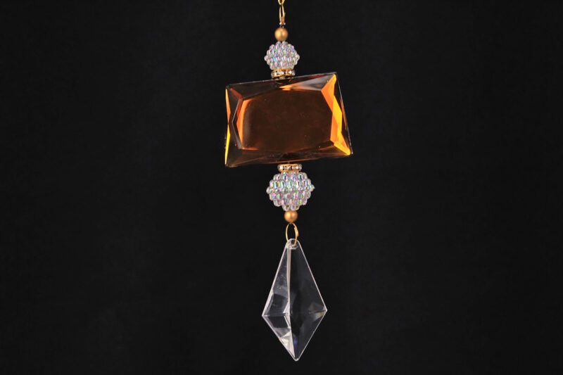 Acrylic Crystal Drop Hanging Ornament